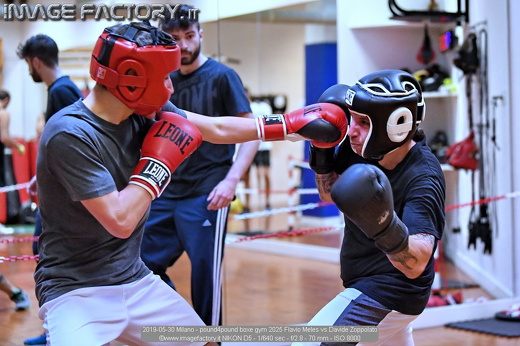 2019-05-30 Milano - pound4pound boxe gym 2025 Flavio Meles vs Davide Zoppolato